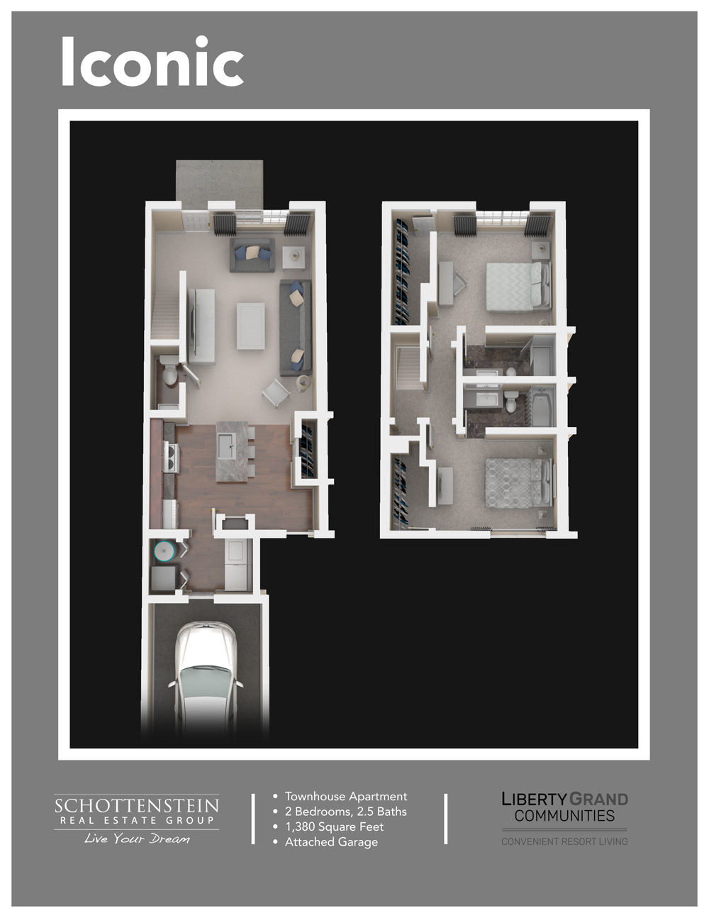 Liberty Grand Apartments Powell OH Apartments for Rent Iconic Floor Plan