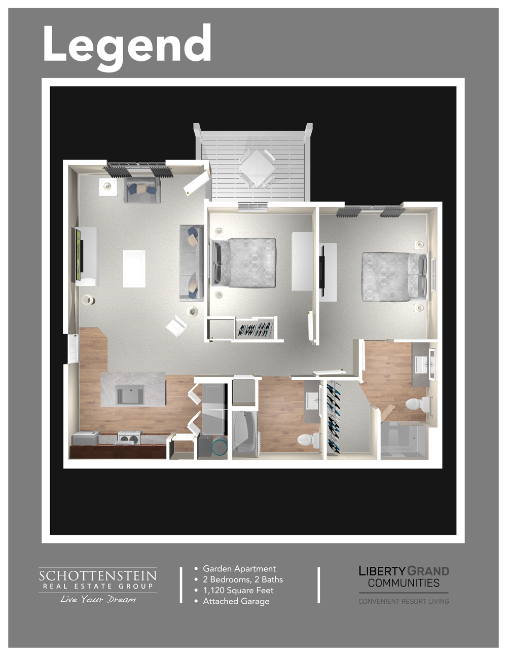 Liberty Grand Apartments Powell OH Apartments for Rent Legend Floor Plan