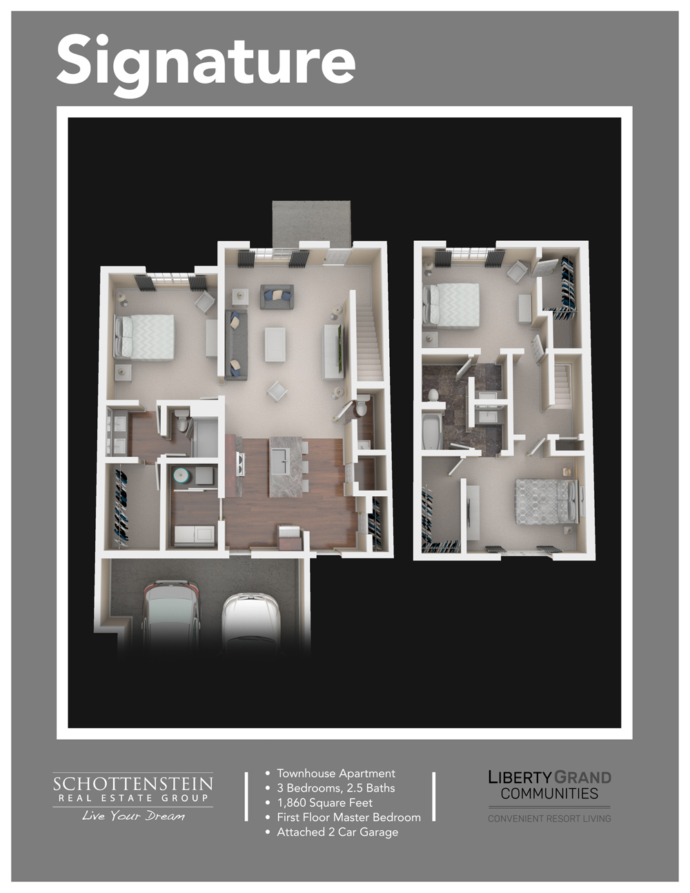 Liberty Grand Apartments Powell OH Apartments for Rent Signature Floor Plan