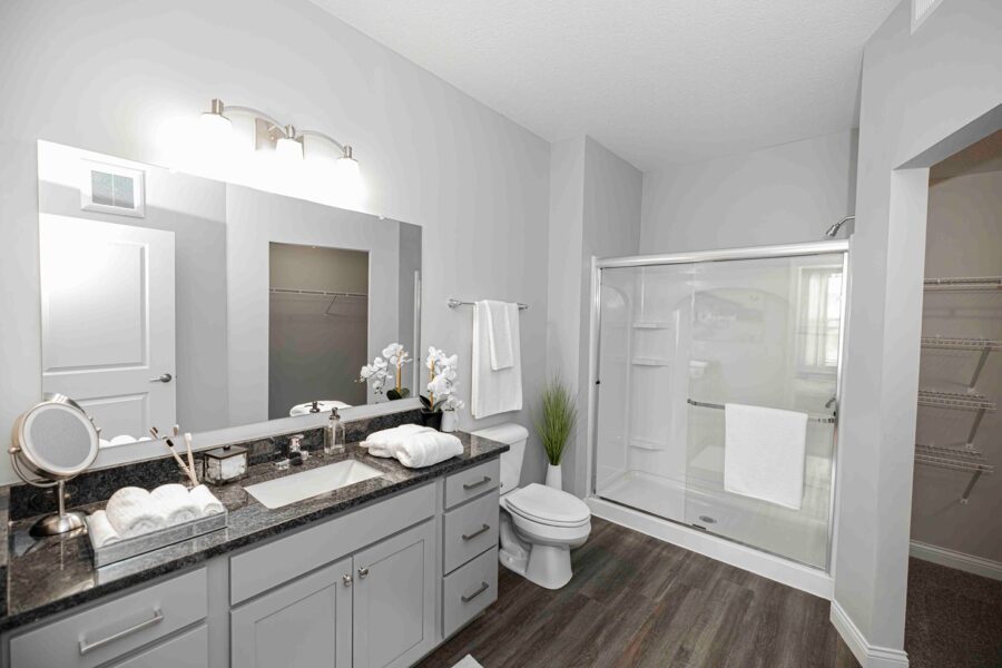 Bedthroom in Apartment at Liberty Grand Apartments for rent in Powell, OH