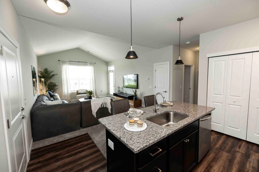 Kitchen in Apartment at Liberty Grand Apartments for rent in Powell, OH