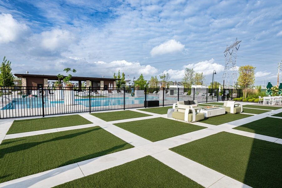 Pool at Liberty Grand Apartments for rent in Powell, OH